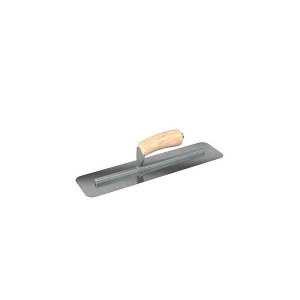 Steel City Trowels By Bon Bon 66-270 Silo Trowel, Carbon Steel, 16 X 4, Wood 66-270 - main